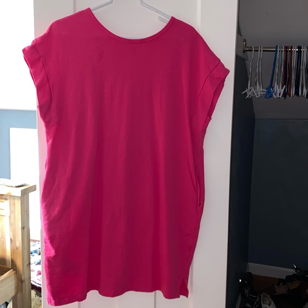 Pink mini dress from a boutique size large